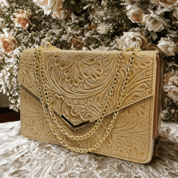 Bolso Clutch en Piel Genuina Modelo Ali