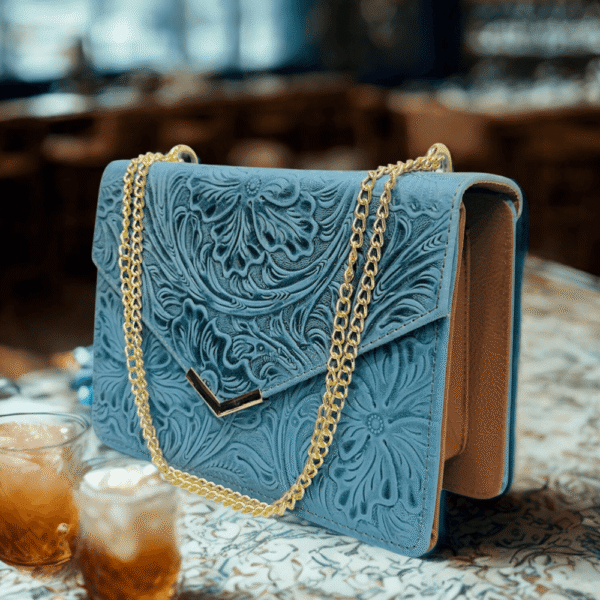 Bolso Clutch en Piel Genuina Modelo Ali