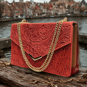 Bolso Clutch en Piel Genuina Modelo Ali