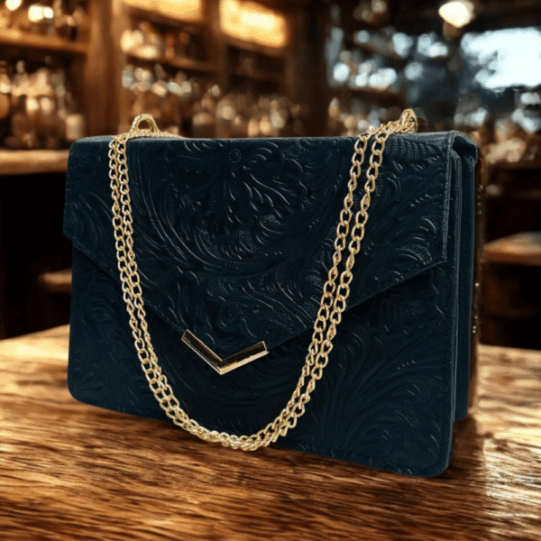 Bolso Clutch en Piel Genuina Modelo Ali