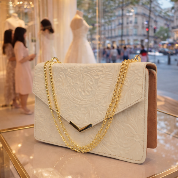 Ali Blanca Bolso Clutch Ali
