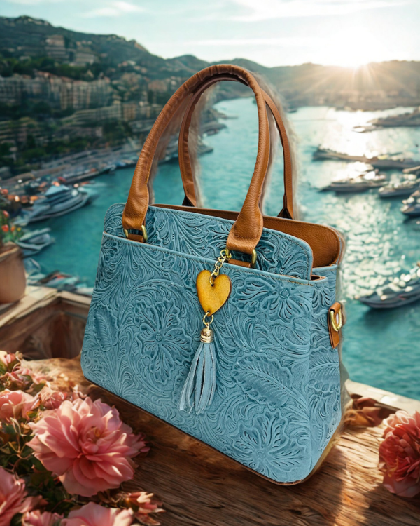 Irma Color 5 Bolso en Piel Genuina Modelo Irma