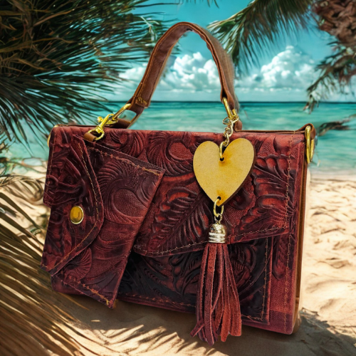 Bolso en Piel Genuina Modelo Renata