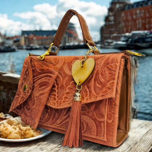 Bolso en Piel Genuina Modelo Renata