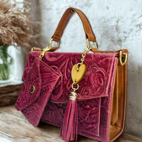 Bolso en Piel Genuina Modelo Renata