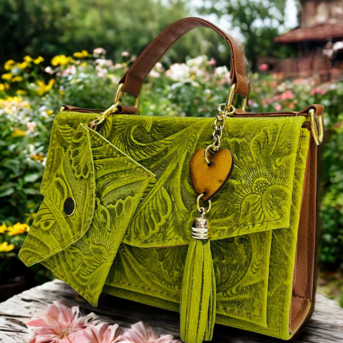 Bolso en Piel Genuina Modelo Renata