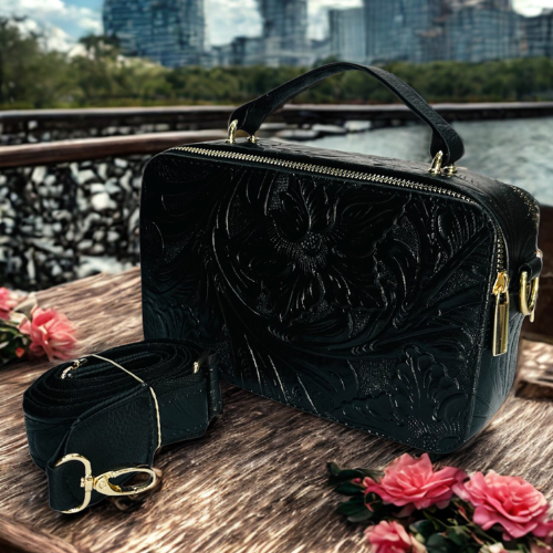 Bolso en Piel Genuina Modelo Arantza