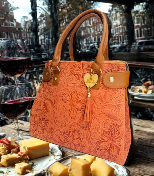 Bolso Jocelyn  Piel Genuina Hecho a Mano