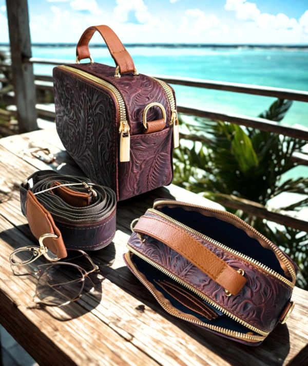 Bolso en Piel Genuina Modelo Arantza