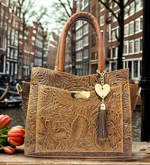 Bolso en Piel Genuina Modelo Bochi