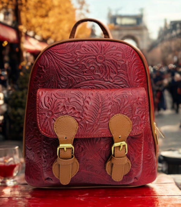 Mochila en Piel Genuina Modelo Capri