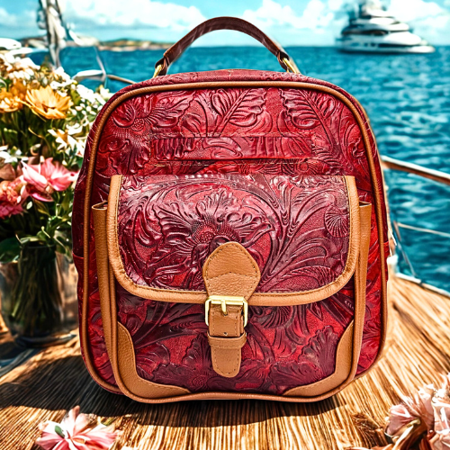 Mochila Modelo Perla en Piel Genuina