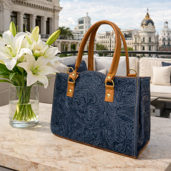 Melina Azul Bolso Melina