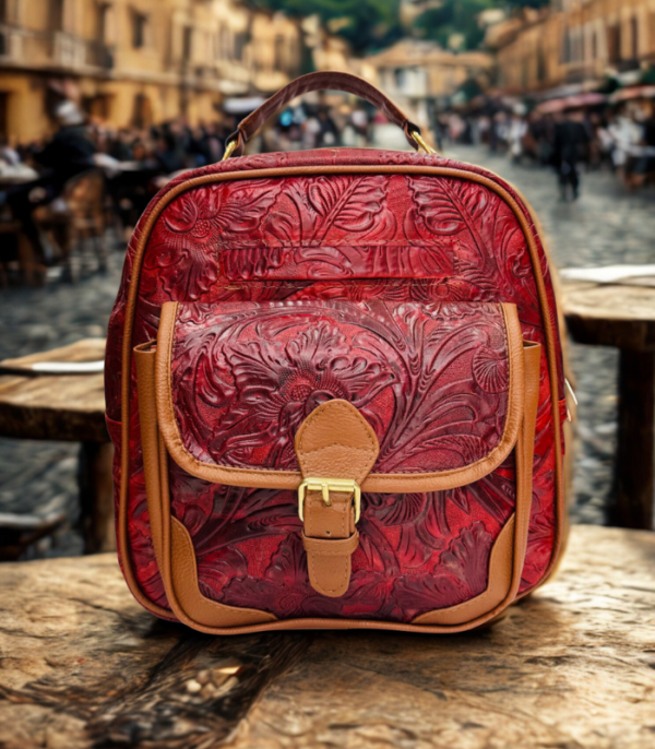 Mochila Modelo Perla en Piel Genuina