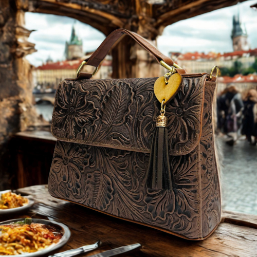 Bolsa en Piel Genuina Modelo Sara