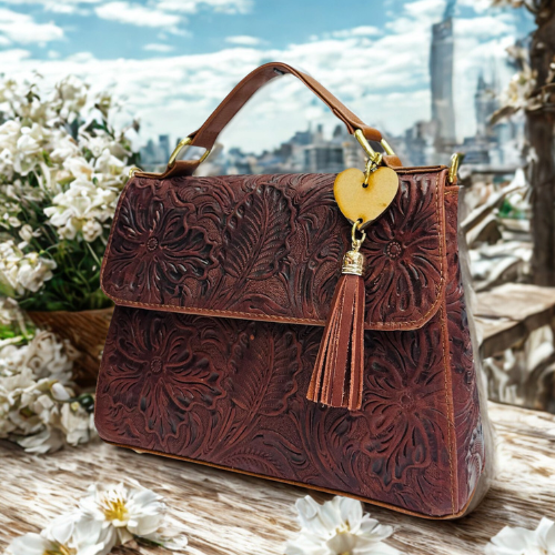 Bolsa en Piel Genuina Modelo Sara