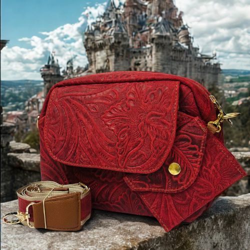 Bolso Crossbody Modelo Andrea en Piel Genuina