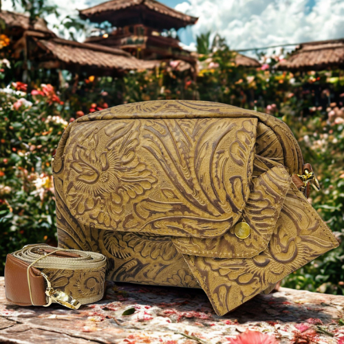 Bolso Crossbody Modelo Andrea en Piel Genuina