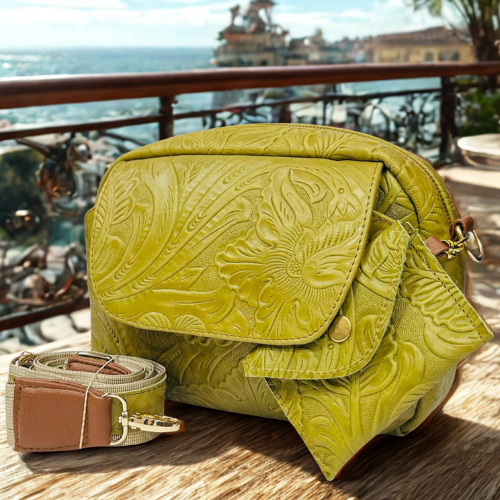 Bolso Crossbody Modelo Andrea en Piel Genuina