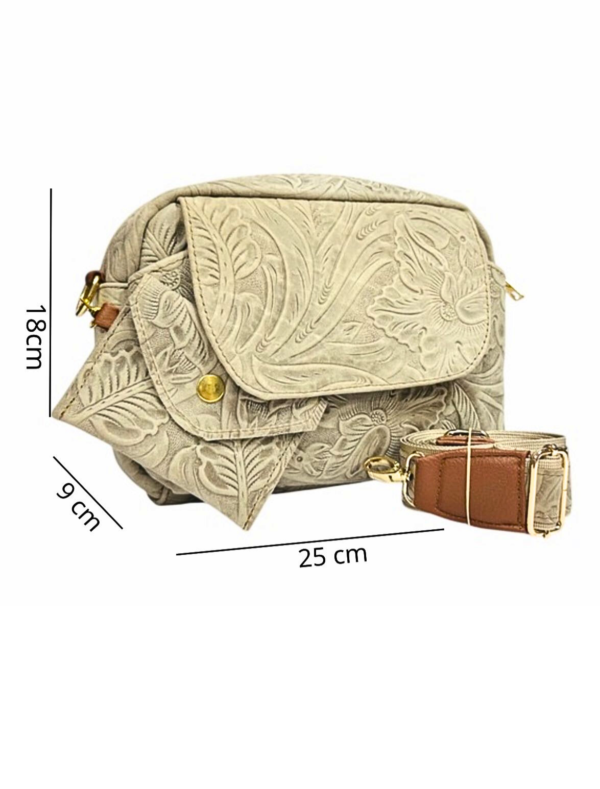 Bolso Crossbody Modelo Andrea en Piel Genuina