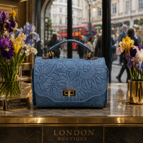 Bolso Cloe de Piel Cincelada Premium