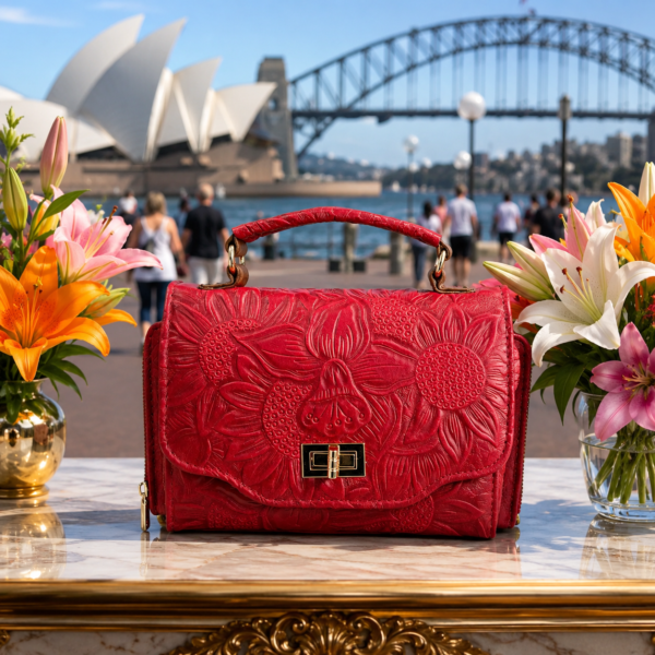 Bolso Cloe de Piel Cincelada Premium