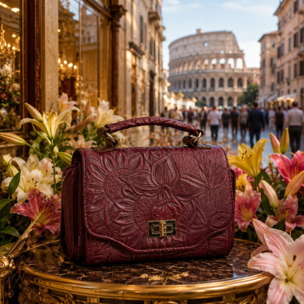 Bolso Cloe de Piel Cincelada Premium